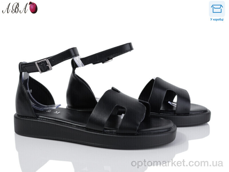 Купить Босоніжки жіночі F1ABA86-2 L&M чорний, фото 1