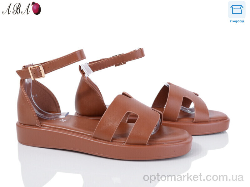 Купить Босоніжки жіночі F1ABA86-5 L&M коричневий, фото 1