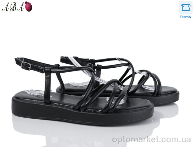 Купить Босоніжки жіночі F1ABA90-2 L&M чорний, фото 1