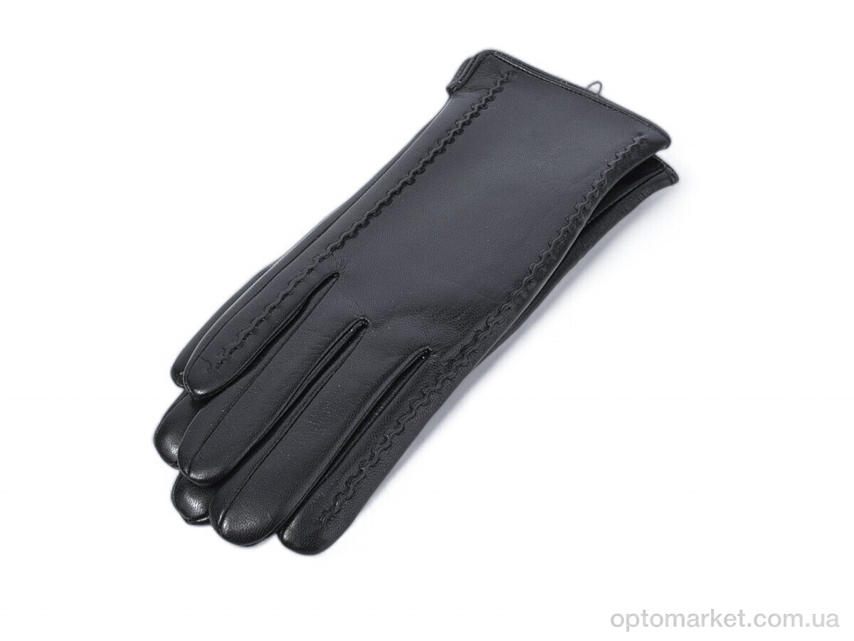 Купить Рукавички жіночі F2 black махра Rubi чорний, фото 1