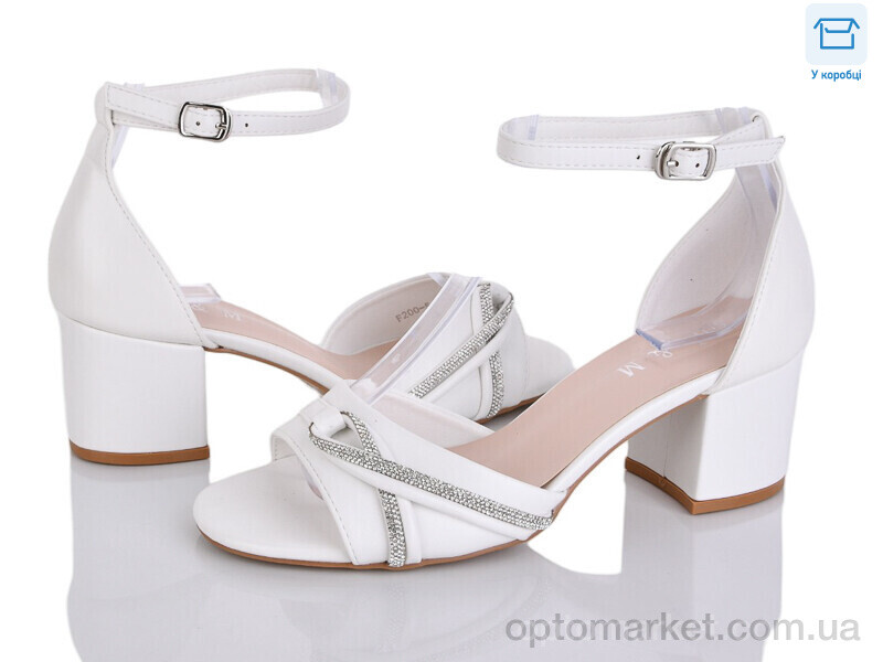 Купить Босоніжки жіночі F200-5 L&M білий, фото 1