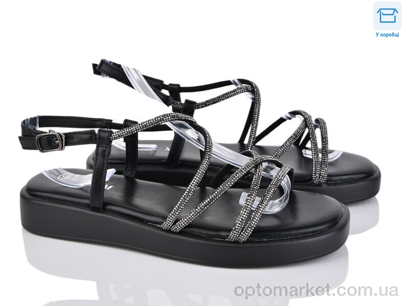 Купить Босоніжки жіночі F207-2 L&M чорний, фото 1