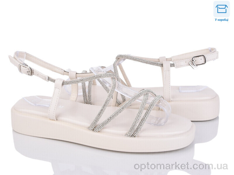 Купить Босоніжки жіночі F207-3 L&M бежевий, фото 1