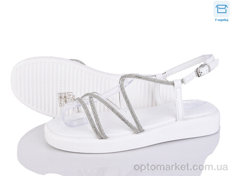 Купить Босоніжки жіночі F207-4 L&M білий, фото 1