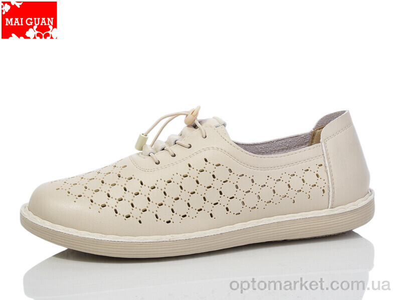 Купить Туфлі жіночі F22-2 Maiguan бежевий, фото 1