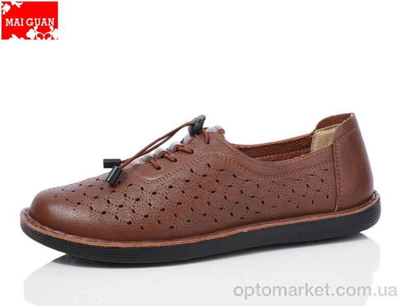Купить Туфлі жіночі F22-7 Maiguan коричневий, фото 1