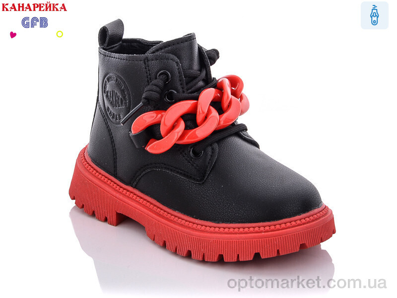 Купить Черевики дитячі F2393-1 Канарейка чорний, фото 1