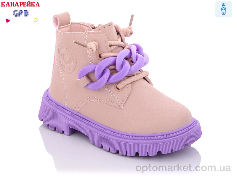 Купить Черевики дитячі F2393-4 Канарейка рожевий, фото 1