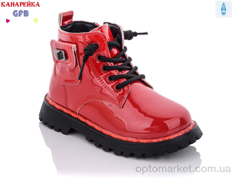 Купить Черевики дитячі F2396-8 Канарейка червоний, фото 1