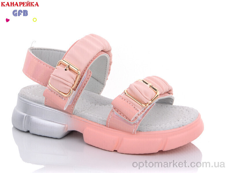 Купить Босоніжки дитячі F2516-5 Канарейка рожевий, фото 1