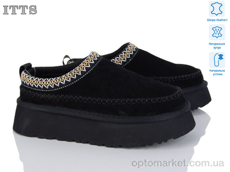 Купить Уги жіночі F253-1 ITTS чорний, фото 1