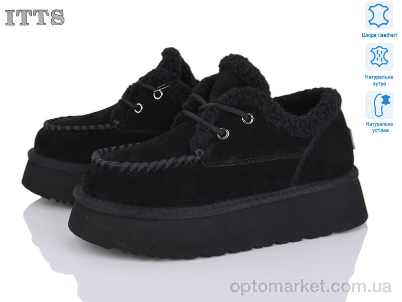 Купить Уги жіночі F255-1 ITTS чорний, фото 1