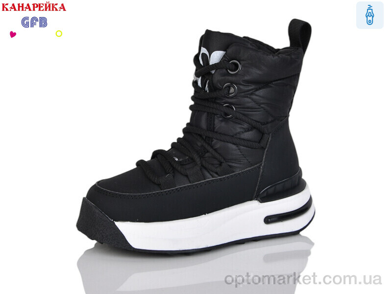 Купить Черевики дитячі F2625-1 GFB-Канарейка чорний, фото 1