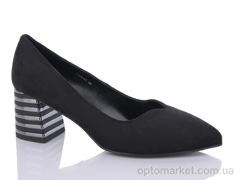 Купить Туфлі жіночі F266-61 Lino Marano чорний, фото 1