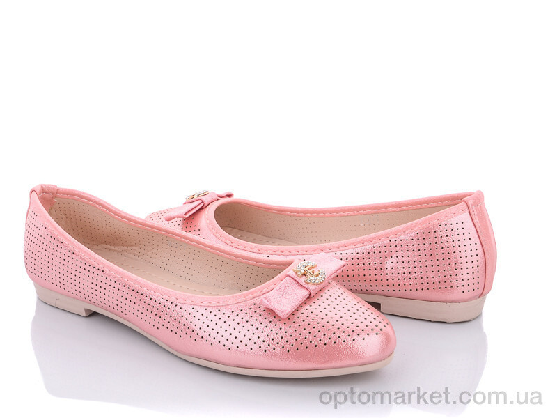 Купить Балетки жіночі F27-7 Aba рожевий, фото 1