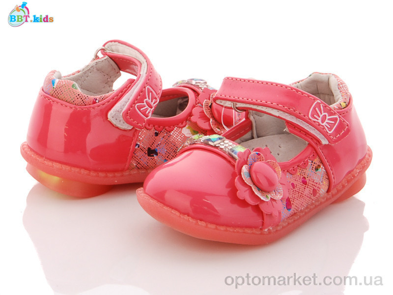 Купить Туфлі дитячі F28-2 LED BBT рожевий, фото 1