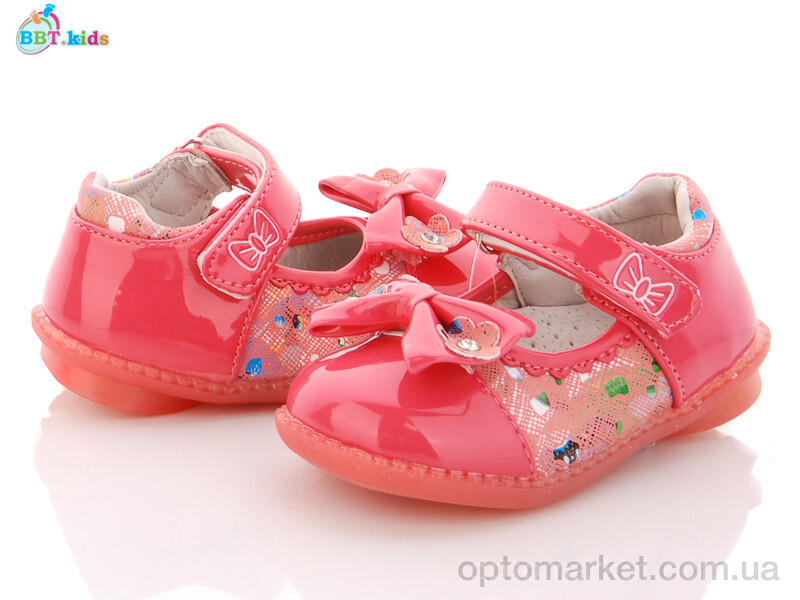 Купить Туфлі дитячі F29-2 LED BBT рожевий, фото 1