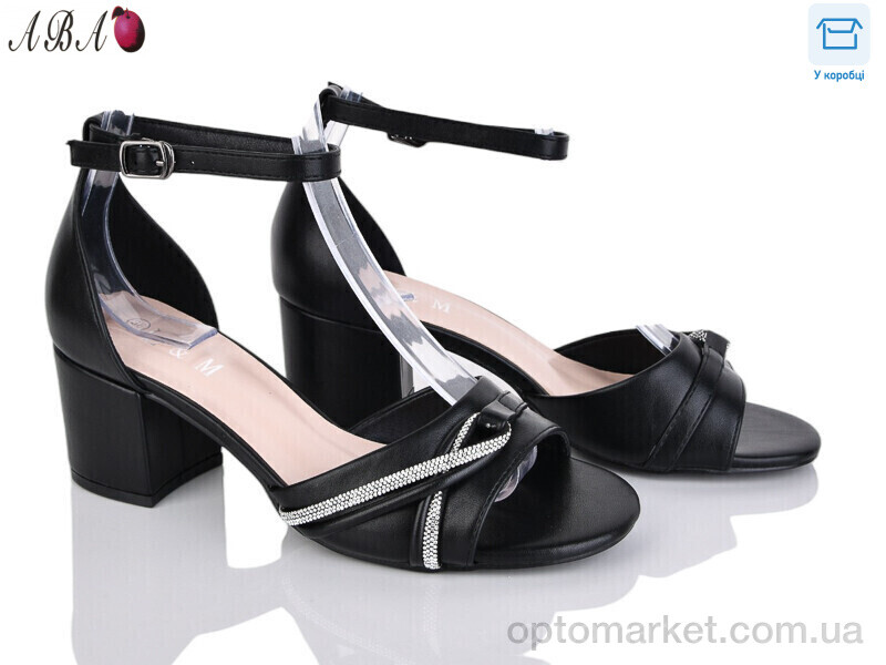 Купить Босоніжки жіночі F2ABA00-3 L&M чорний, фото 1