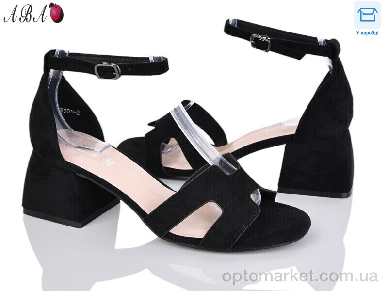 Купить Босоніжки жіночі F2ABA01-2 L&M чорний, фото 1