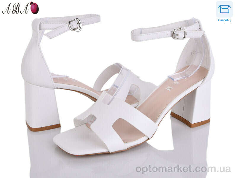 Купить Босоніжки жіночі F2ABA02-5 L&M білий, фото 1