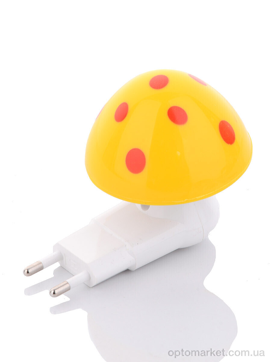 Купить Техніка та електроніка F3-6726Y нічник діодний Грибок сенсорний yellow 7garden, фото 1