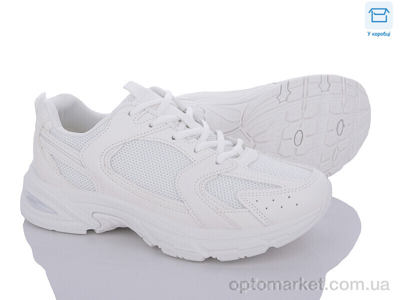 Купить Кросівки чоловічі F301-3 YZY білий, фото 1