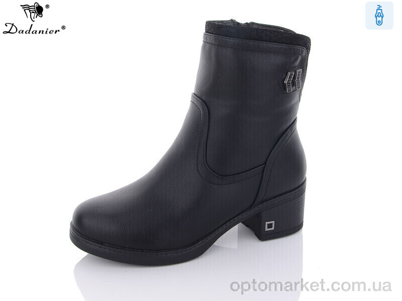 Купить Черевики жіночі F3021 Dadanier чорний, фото 1