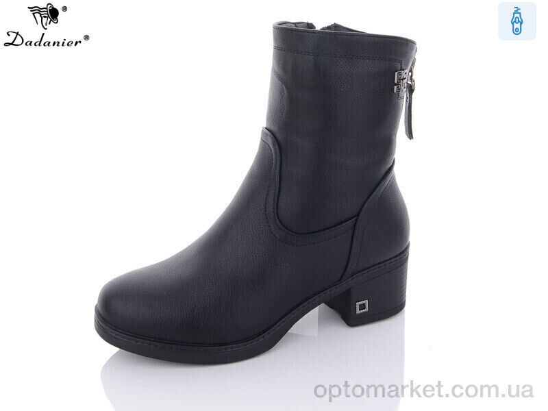 Купить Черевики жіночі F3025 Dadanier чорний, фото 1