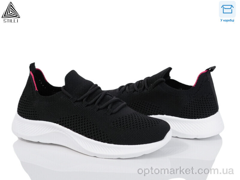 Купить Кросівки жіночі F303-1 Stilli чорний, фото 1