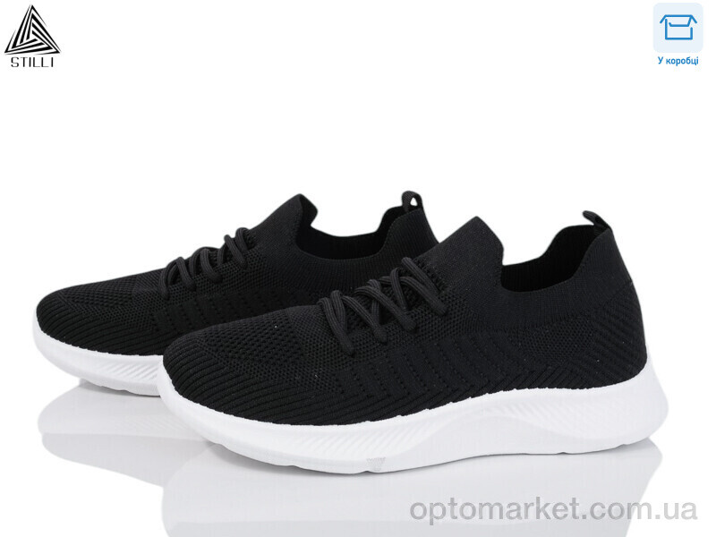 Купить Кросівки жіночі F307-1 Stilli чорний, фото 1