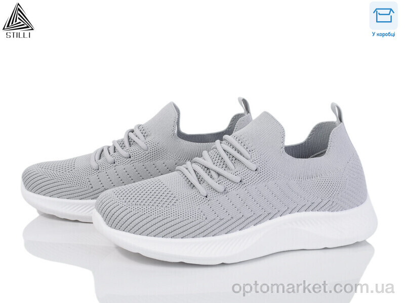 Купить Кросівки жіночі F307-3 Stilli сірий, фото 1