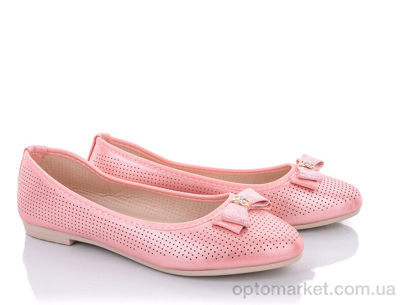 Купить Балетки жіночі F31-7 Aba рожевий, фото 1