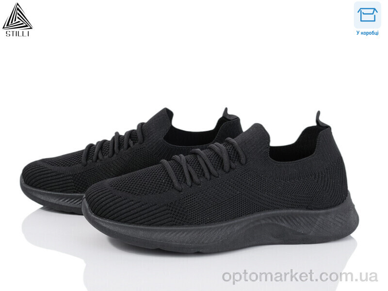 Купить Кросівки жіночі F317-1 Stilli чорний, фото 1