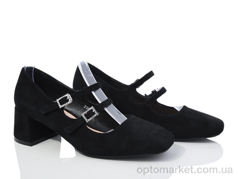 Купить Туфлі жіночі F360-1 Loretta чорний, фото 1
