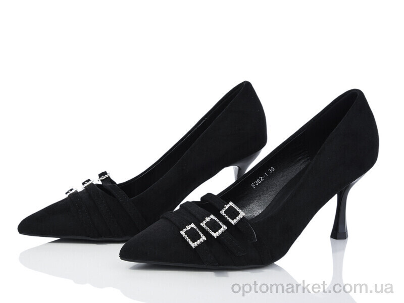 Купить Туфлі жіночі F362-1 Loretta чорний, фото 1