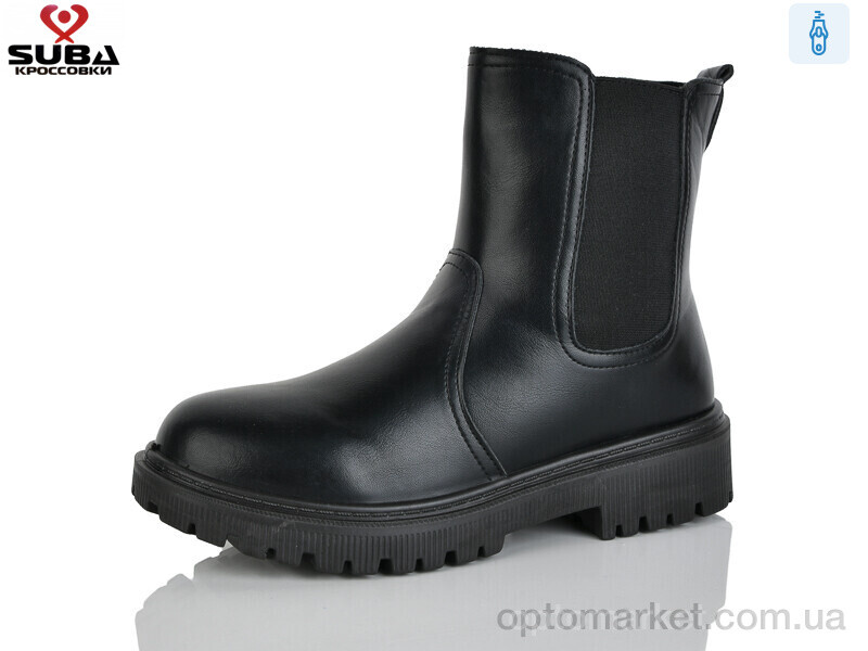 Купить Черевики жіночі F376 Suba чорний, фото 1