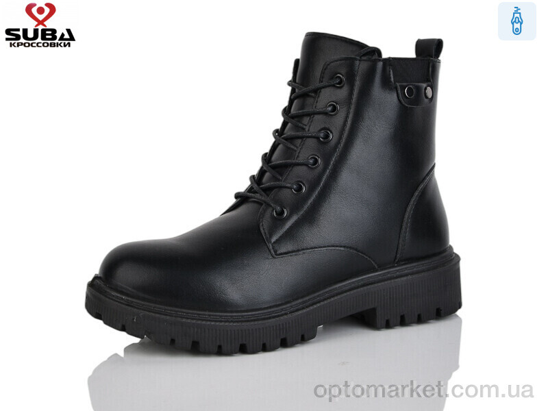 Купить Черевики жіночі F377 Suba чорний, фото 1