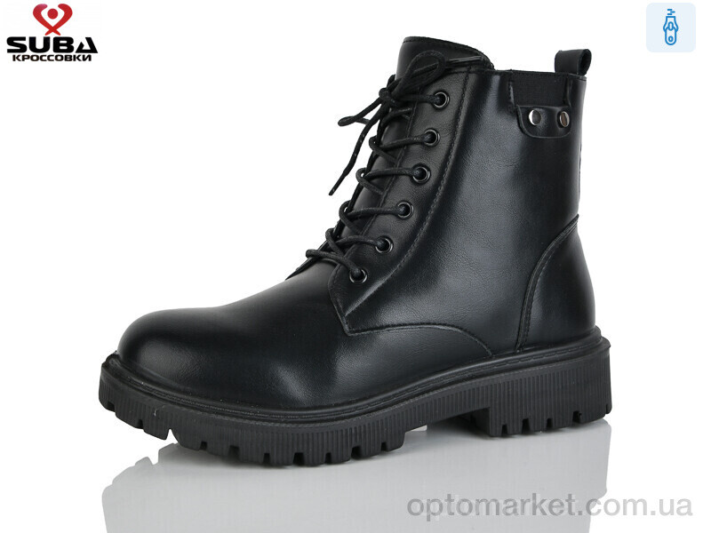Купить Черевики жіночі F377 Suba чорний, фото 1