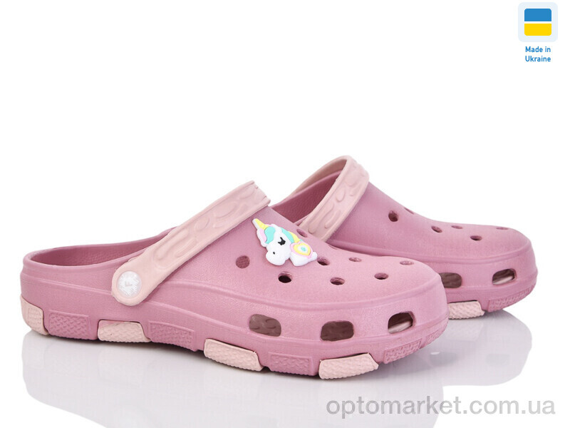 Купить Крокси дитячі F402 пудра-бежевий Fogo рожевий, фото 1