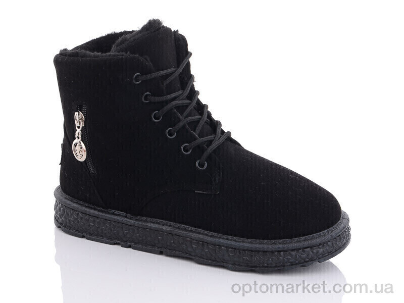 Купить Черевики жіночі F47-1 Xifa чорний, фото 1