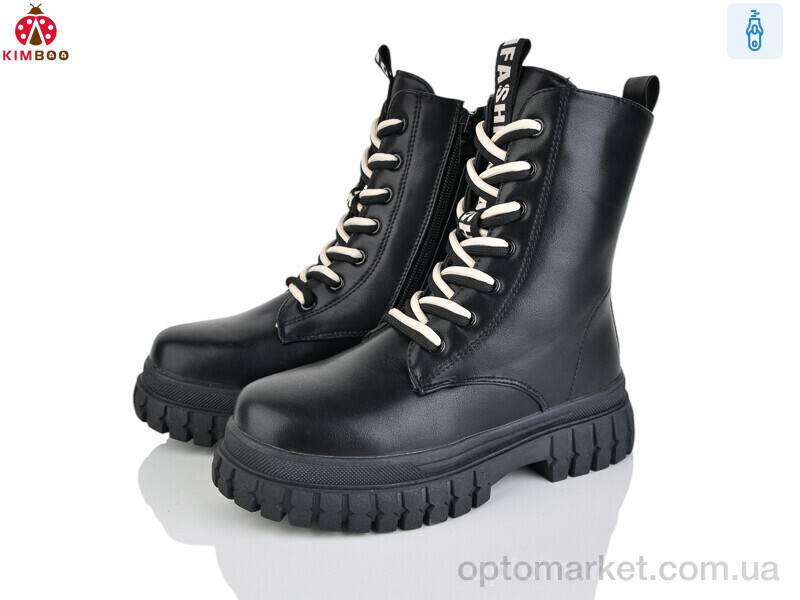 Купить Черевики дитячі F5001-3A Kimboo чорний, фото 1