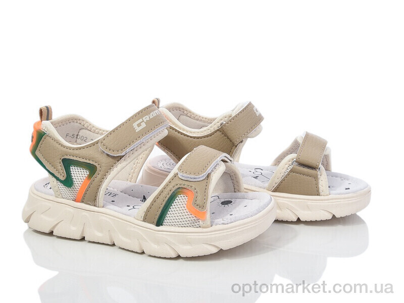 Купить Сандалі дитячі F51002-K Girnaive коричневий, фото 1