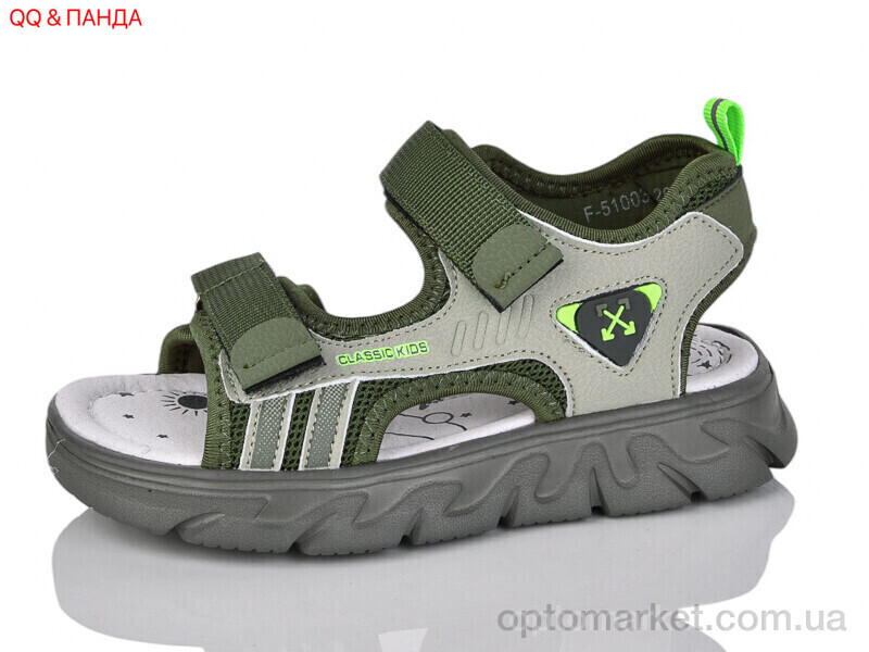 Купить Сандалі дитячі F51003-H Girnaive зелений, фото 1