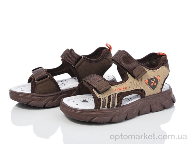 Купить Сандалі дитячі F51003-Y Girnaive коричневий, фото 1