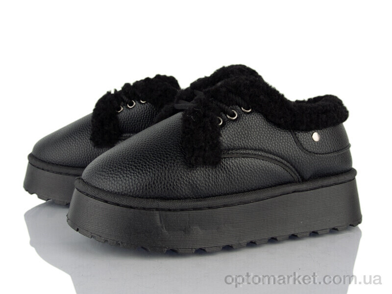 Купить Уги жіночі F556-1 Xifa чорний, фото 1