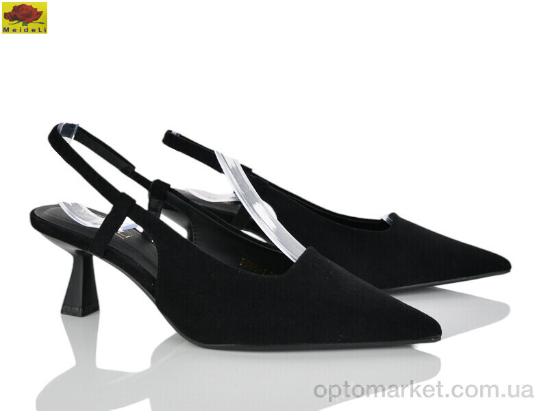 Купить Туфлі жіночі F566-1 Mei De Li чорний, фото 1