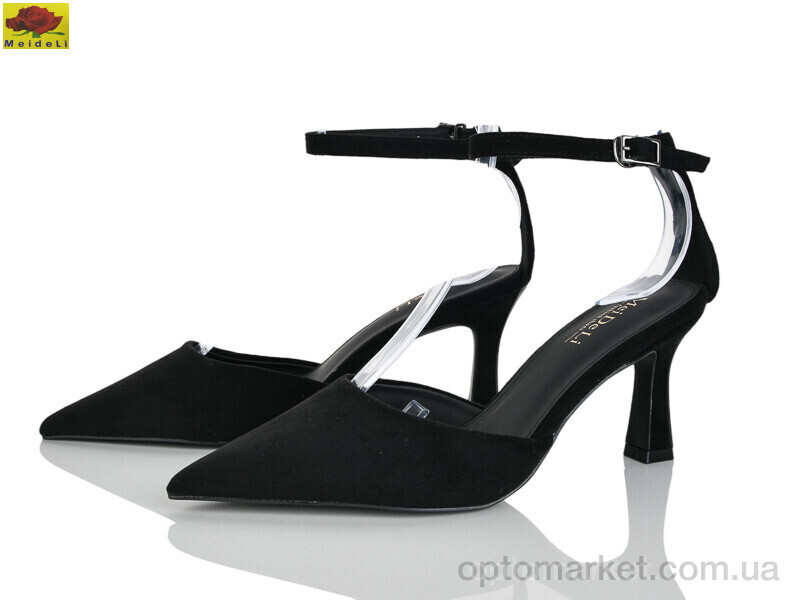 Купить Туфлі жіночі F566-12 Mei De Li чорний, фото 1