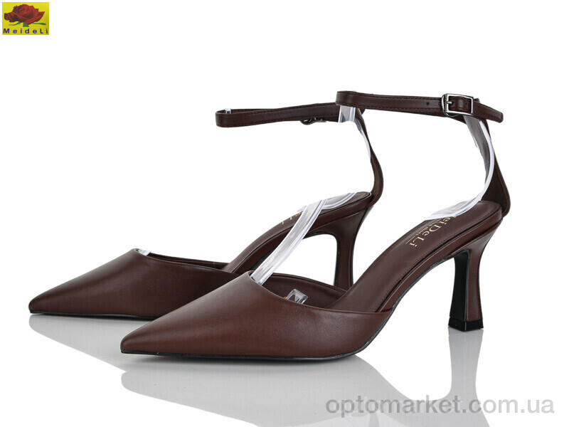 Купить Туфлі жіночі F566-16 Mei De Li коричневий, фото 1
