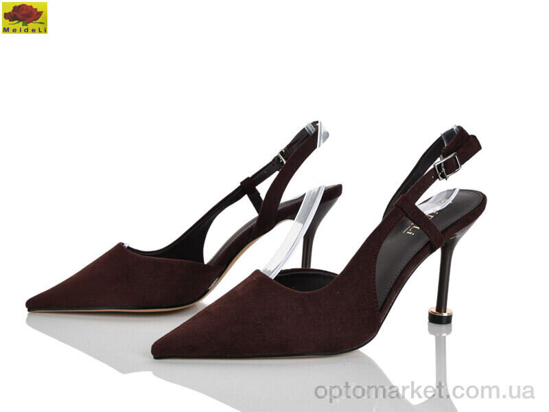 Купить Туфлі жіночі F566-25 Mei De Li коричневий, фото 1