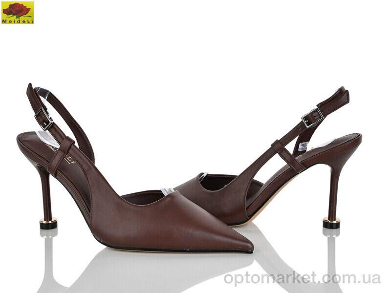 Купить Туфлі жіночі F566-28 Mei De Li коричневий, фото 1